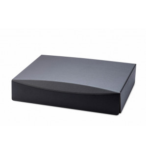 CATERLUX GN 1/2 LID KRAFT AND BLACK