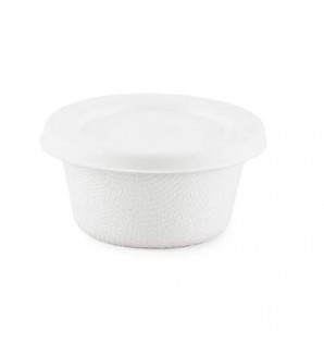 BAGASSE SAUCEBOAT LID 6CL