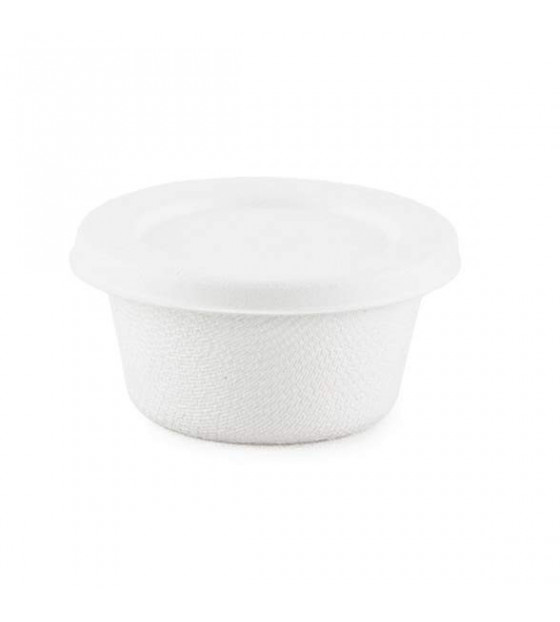 BAGASSE SAUCEBOAT LID 6CL