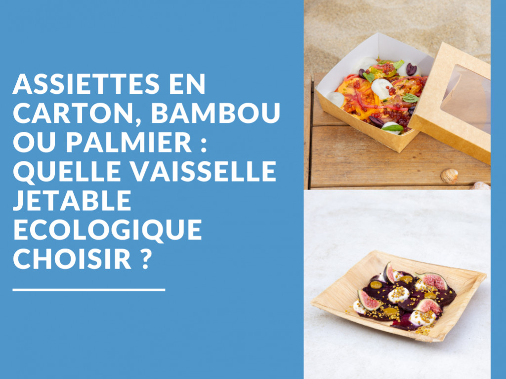 Cardboard, bamboo or palm leaf plates: which eco-friendly disposable tableware s