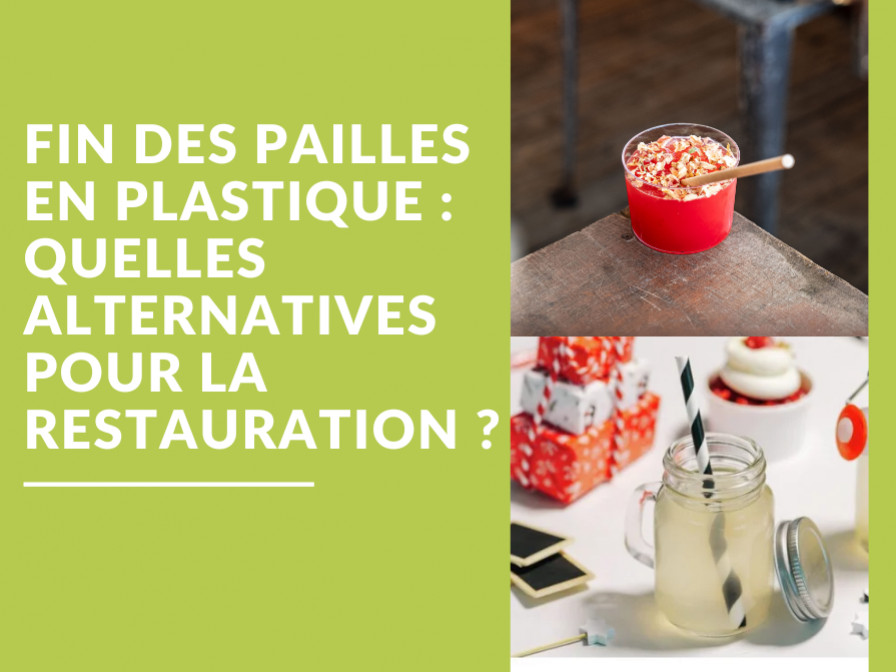 End of plastic straws: what alternatives are available today for the food servic