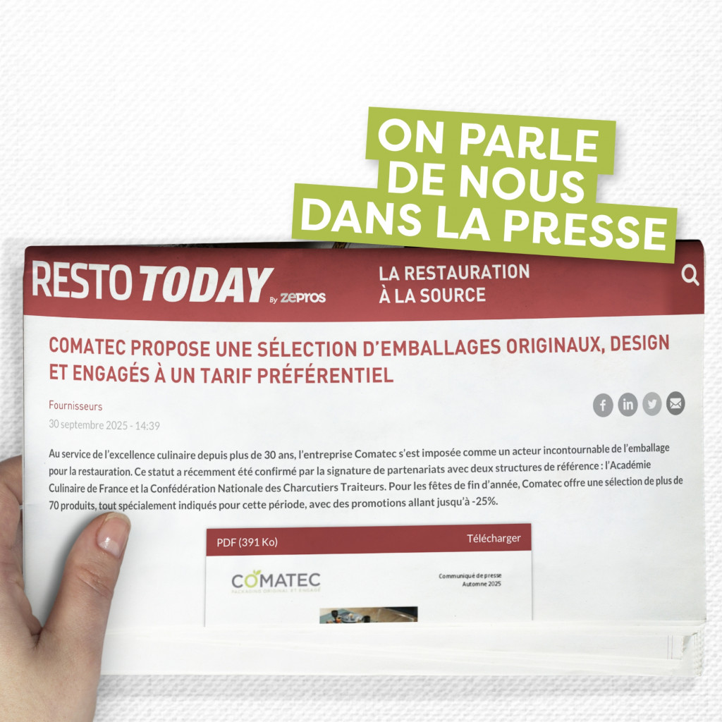 We're mentioned in the press !